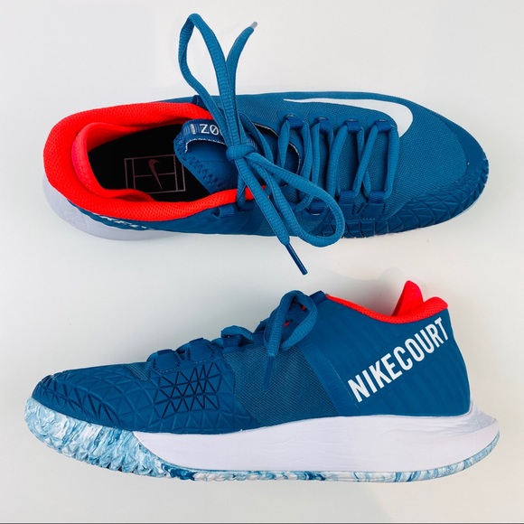 Nike Shoes - NikeCourt Air Zoom All Court Tennis Sneakers Blue